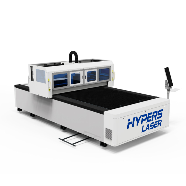 HYPERS LASER semi-enclosed 3015 fiber laser cutting machine for metal sheet cutting