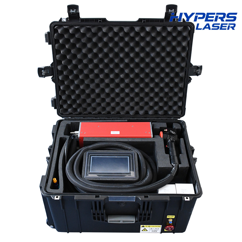 Luggage-type pulsed laser cleaning machine